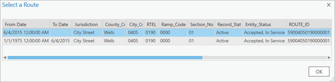 Select a Route table