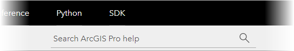 Online help search box