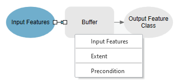 Connect a data variable to a tool