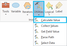 Adding the Calculate Value tool