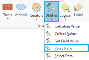 Adding the Parse Path tool