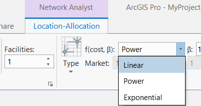 Cost Transformation Function type