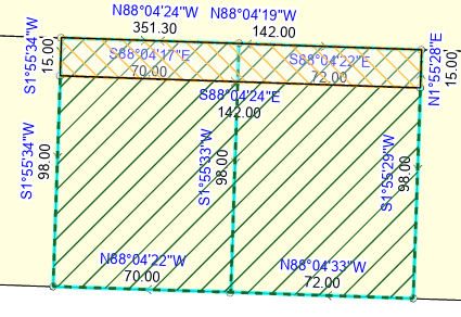 Clip target parcels