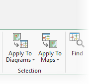 Tools and commands in the Selection group