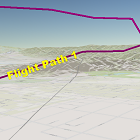 3D labeled layer with screen size symbols