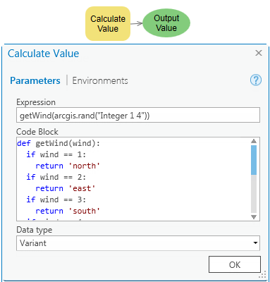 Defining functions in Code Block