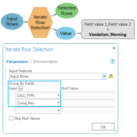 Iterate Row Selection