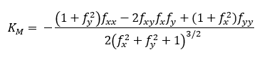 Mean curvature algorithm