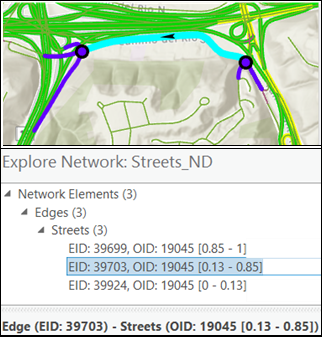 Partial edge covering 13% to 85% of the source feature