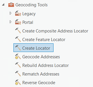 Create Locator tool