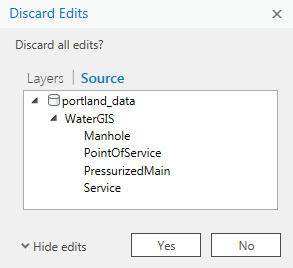 Discard Edits Source