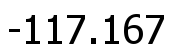 Label example in decimal degrees with three decimal places, a negative sign, and no degree symbol