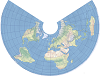 An example of the Albers map projection