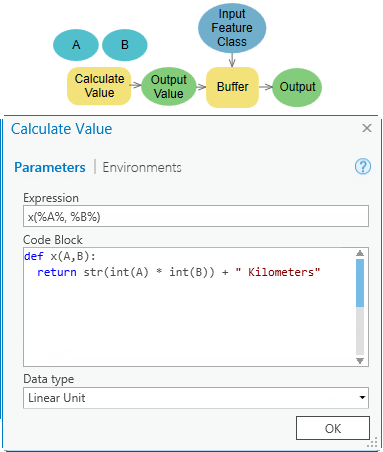 Using Calculate Value output as Buffer distance