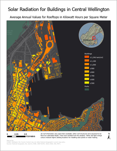 Map layout