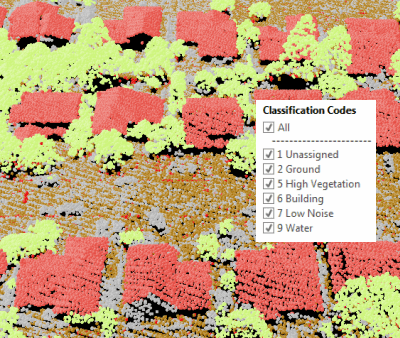 lidar point classification in