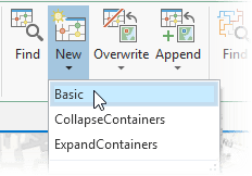 List of the templates installed by default with a utility network or trace network