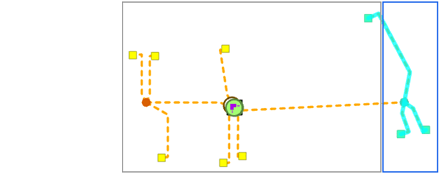 Sample diagram in Version B before reconcile