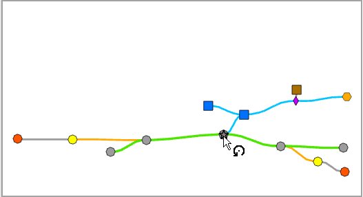 Setting a pivot junction