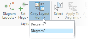 Copy Layout From drop-down list