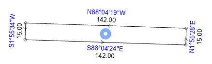 Parcel traverse with seed