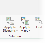 Tools and commands in the Selection group