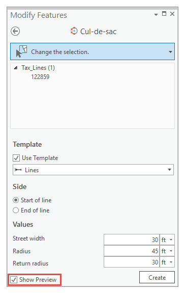 Cul-de-sac tool