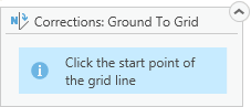 Grid line notification start point