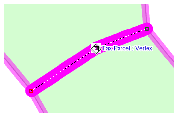 Clicked vertex