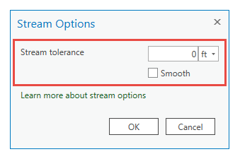 Stream Options