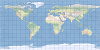 An example of the Plate carrée map projection