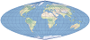 An example of the quartic authalic map projection
