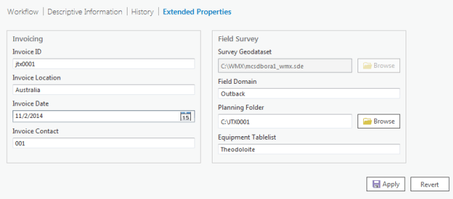 Extended property types