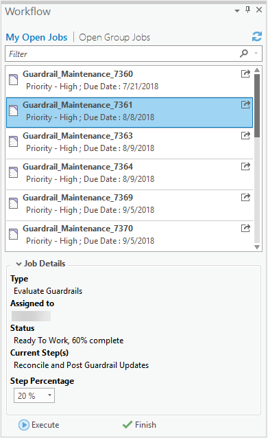 Workflow pane overview