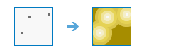 Calculate Distance tool illustration