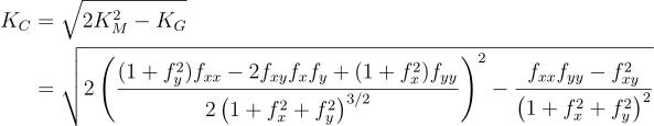 Casorati curvature combinatorial equation