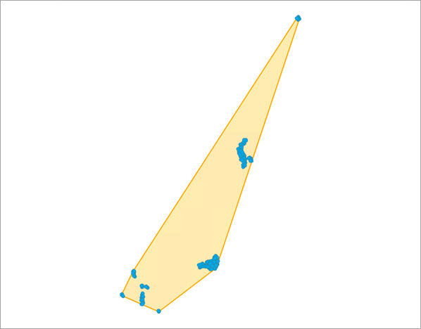 Convex hull study area