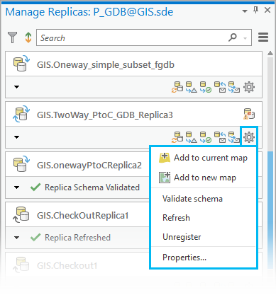 A quick tour of replica management—ArcGIS Pro