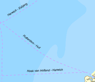 Labels offset from line by 5 points