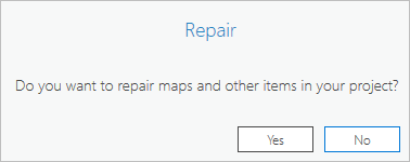 Repair prompt