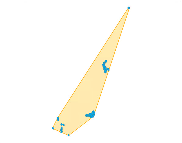 Convex hull study area