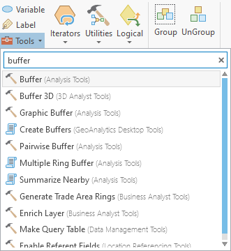 Add and connect data and tools and modify elements—ArcGIS Pro