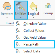 Adding the Parse Path tool