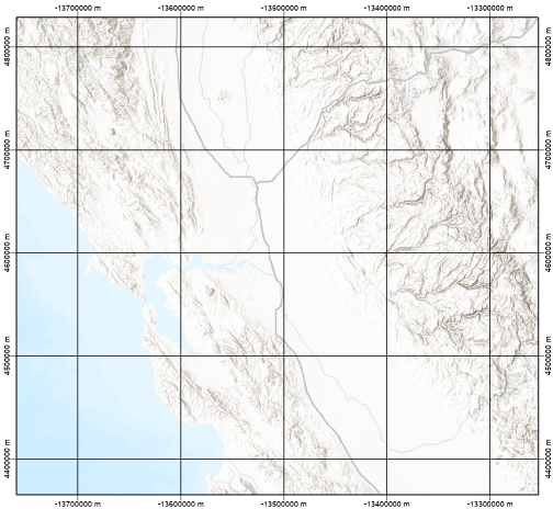 Grid example map