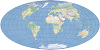 An example of the Aitoff map projection