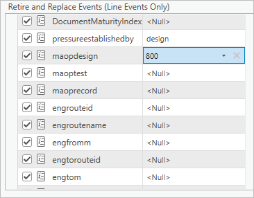Expanded MAOP Calculated Range event layer fields
