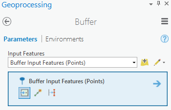 Interactive feature input template