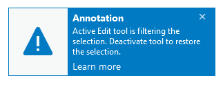 Annotation notification