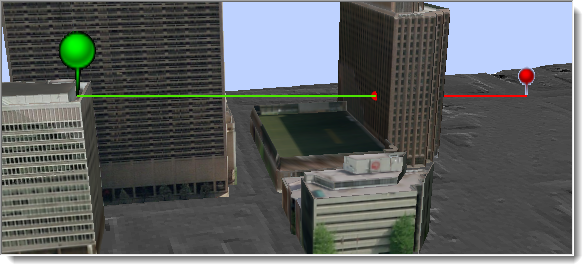 Line Of Sight tool illustration