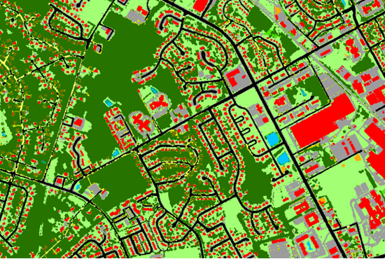 Pixel classification example